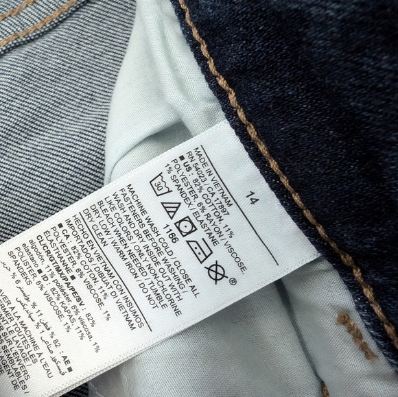 Old navy mid-rise rockstar super skinny Emelia jeans - Picture 4 of 5